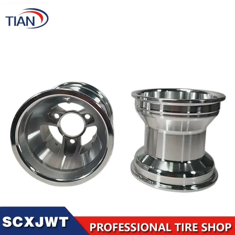 NEW Kart 10x4.50-5 125mm Front or 11x7.10-5 180mm Rear Wheel Hub 5 Inch Go-kart Car 4 Drift Aluminium Alloy Rims