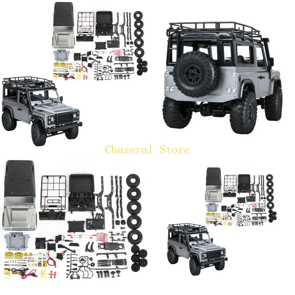 E7CE MN99SK 1:12 4WD 2.4G Simulation Climbing Car Remote Control Car for w/ LED Light