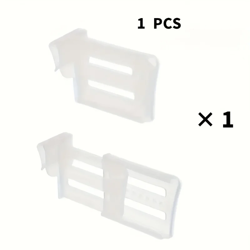 مقسم مساحة ثلاجة قابل للتعديل 6/12 - منظم للمشروبات والصلصة قابل للتوسيع - أقصى تخزين الثلاجة، يترك بشكل بدقة