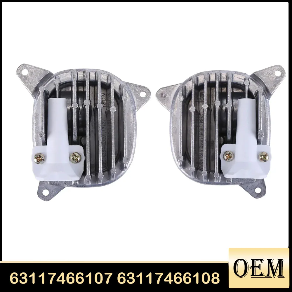 

2 шт. светодиодные платы для фар DRL, желтый номер замены: 63117466107 63117466108 для X3 X3M F97 G01 X4 X4M G02 2017-2021