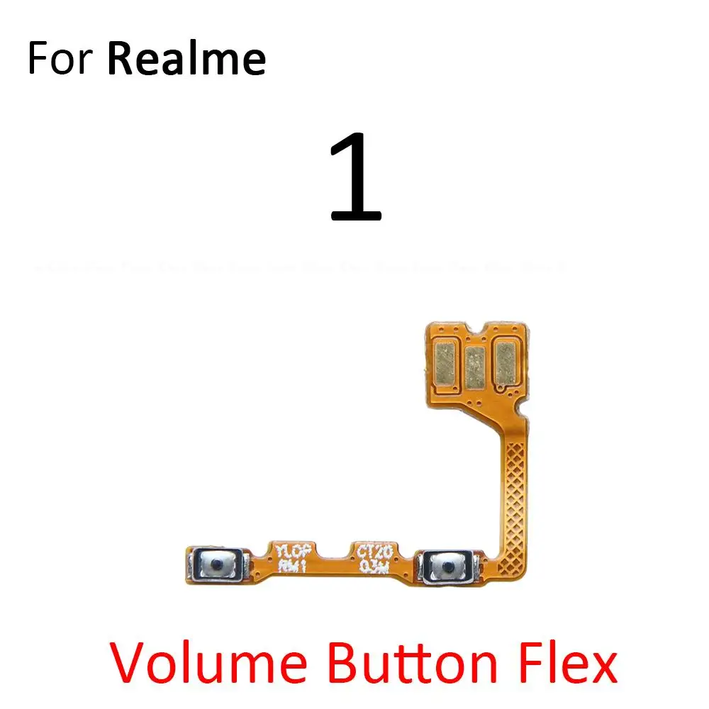 Power ON OFF Mute Switch Control Key Volume Button Flex Cable For OPPO Realme 1 2 3i 3 Pro Repair Parts