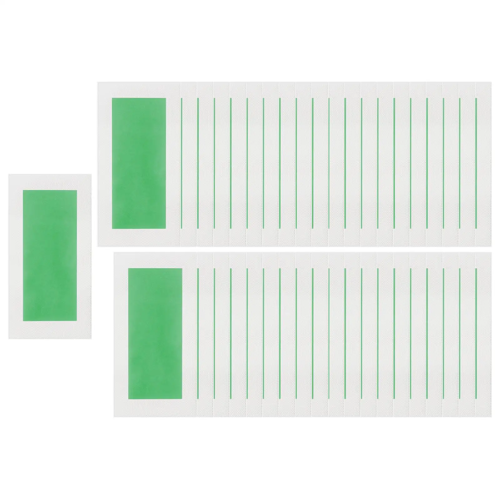 Bandes d'avertissement pour épilation, épilation, épilation, épilation, autocollant, outil d'épilation, papier ciré, corps, jambe, ati elles, bikini, zone, visage, 40 pièces