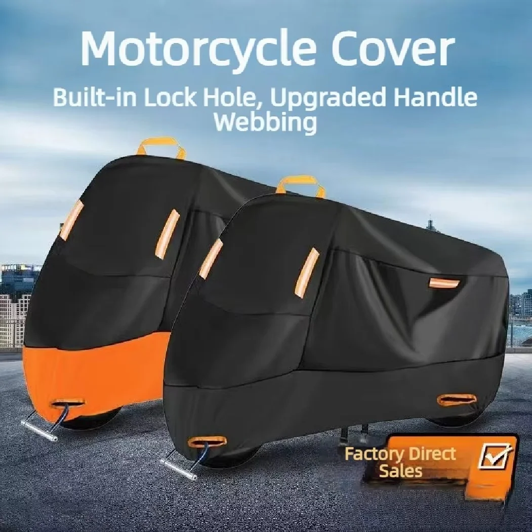 Motorcycle cover electric vehicle cover outdoor scooter cover sunshade car cover