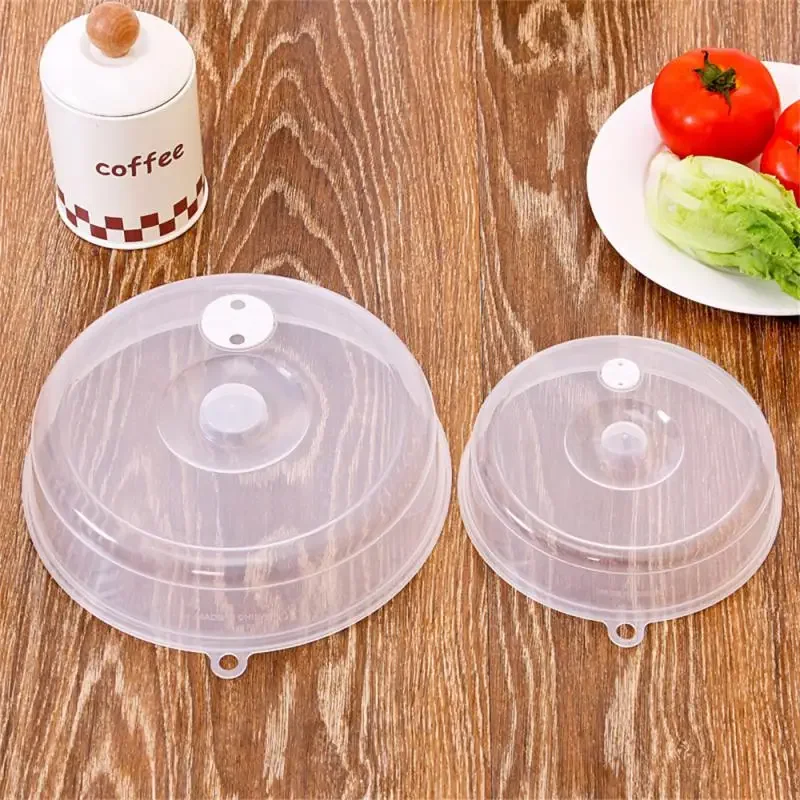 

New Anti Splatter Heating Sealing Cover Lid with Steam Vents Fresh-keeping Plate Bowl Cover Stackable Microwave Splatter Cover