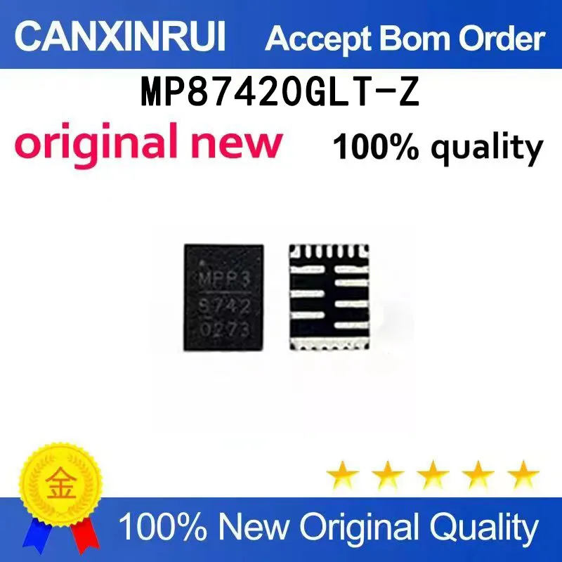 5pcs-100pcs）brand-new-original-mp87420glt-z-silk-screen-87420-qfn-spot-chip-ic-8742