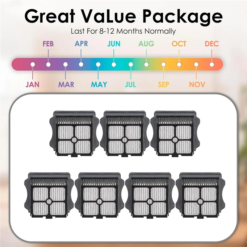 AT28-HEPA استبدال فلتر Fortineco Ifloor 3/ Floor One S3/ Floor One S5/ Floor One S5 Pro 2 ملحقات المكنسة الكهربائية
