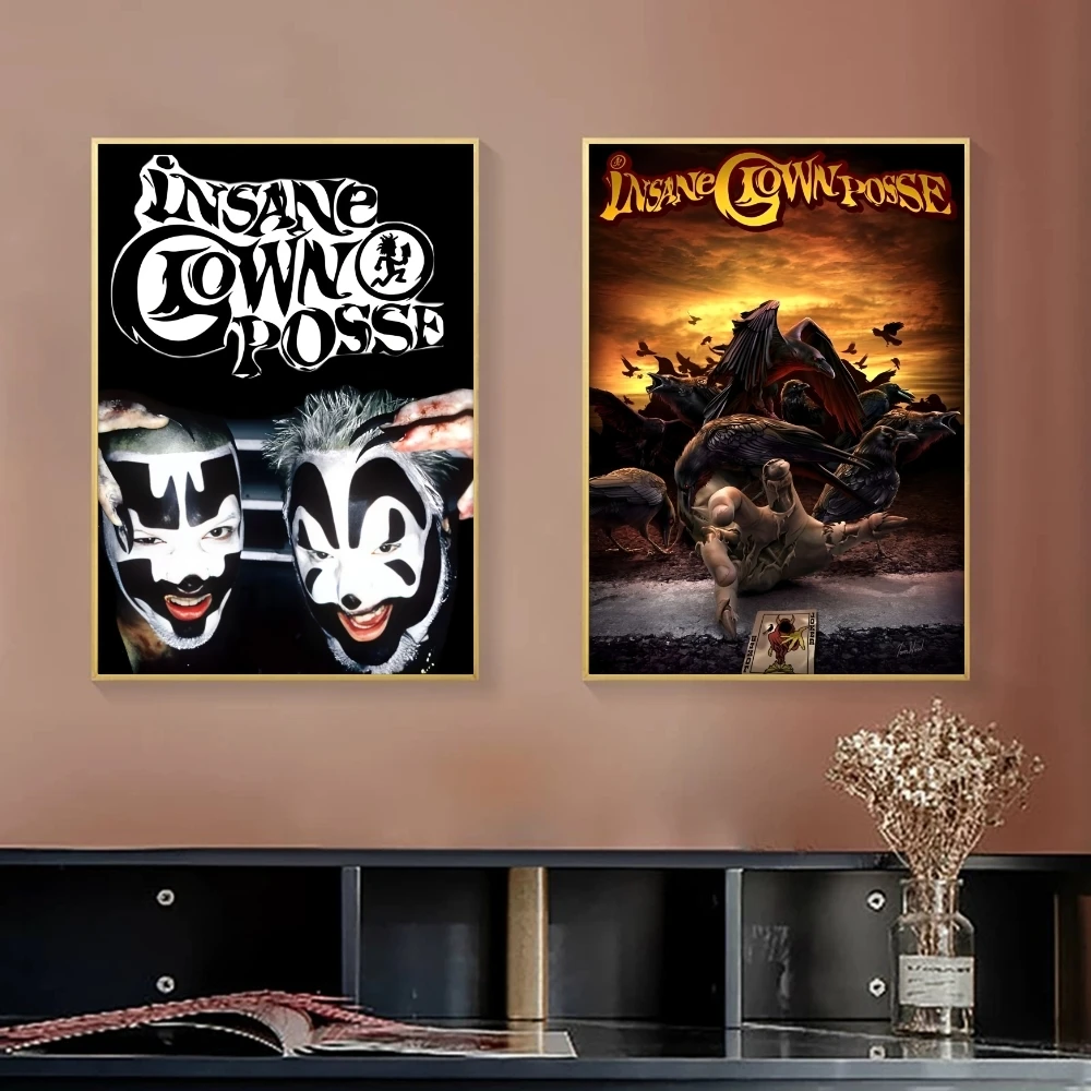 Classic Band I-ICP Painting Calligraphy Canvas Poster Bedroom Living Room bar Hallway House interior Wall Decor