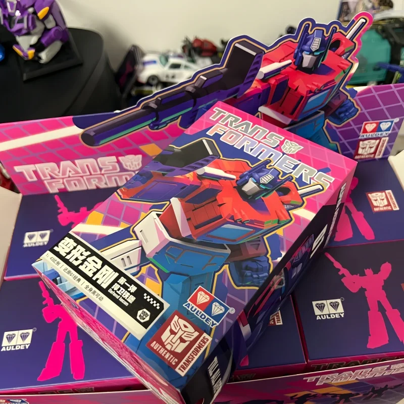 Auldey Transformation Aae Optimus Prime Arcee Sunstorm Starscream Soundwave Jazz Cliff Jumper Kickback Modello Mobile Giocattoli view 6