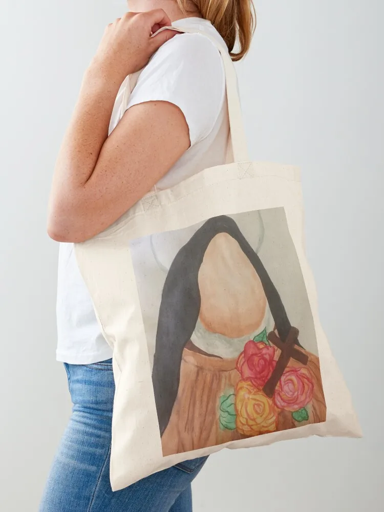 

The Little Flower Tote Bag shopping bags foldable cute pouch bag Canvas shoulder bag tote bags cloth bags