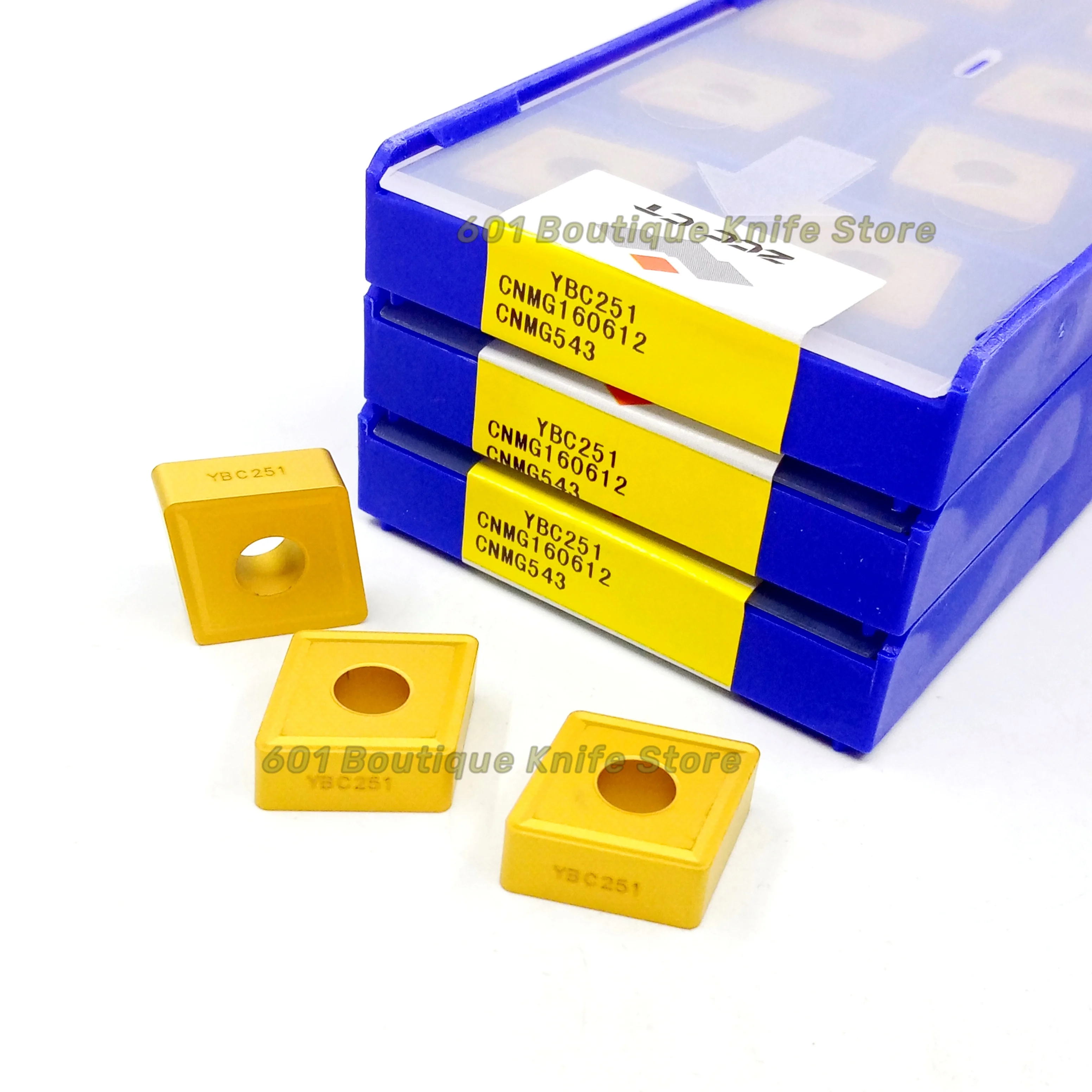 

Free Shipping ZCC CT 10pcs/lots CNMG160612 YBC251 cnc carbide turning inserts