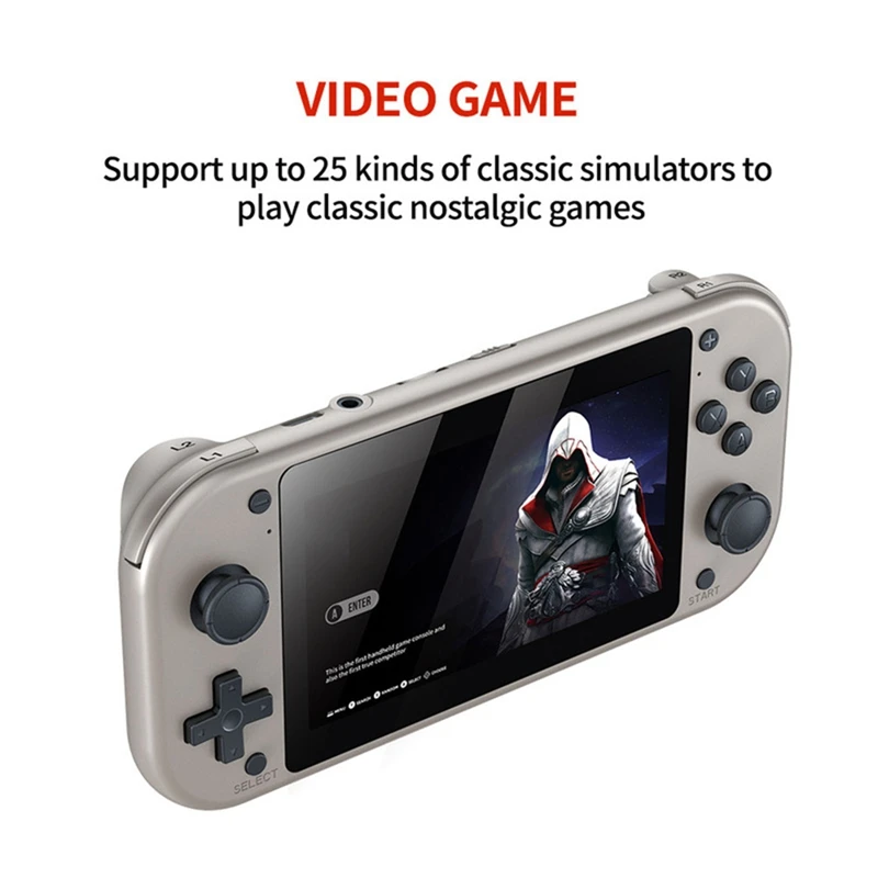 M17 Handheld Game Console 4.3 Inche Lcd Display Quad-Core Cortex-A7 Upto1.2Ghz 25 Kinds Of Classic Simulators Play