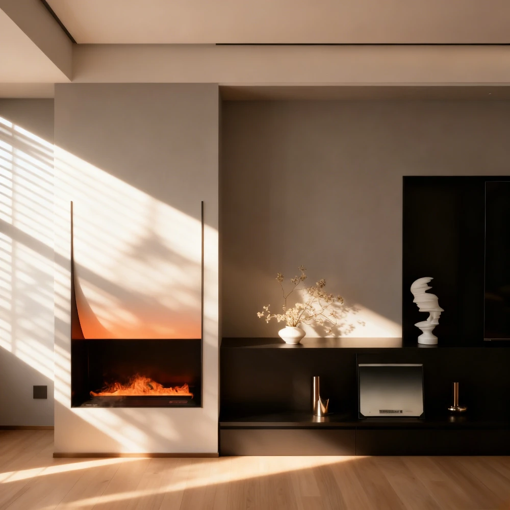 Healthier Air Humidifying Nebelkamin - Especially in Winter Low Power Consumption Electric Kamin - Gut Für Umwelt No Fuel Needed