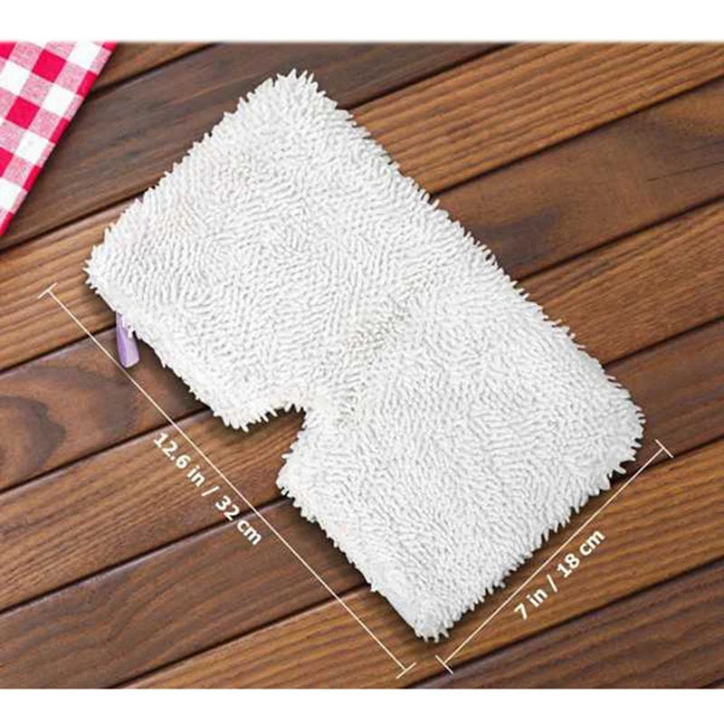 وسادات ممسحة مايكروفايبر قابلة للغسل ، قطع غيار لممسحة بخار سمك القرش S3550 ، S3901 ، S3601 ، S3501 ، 6