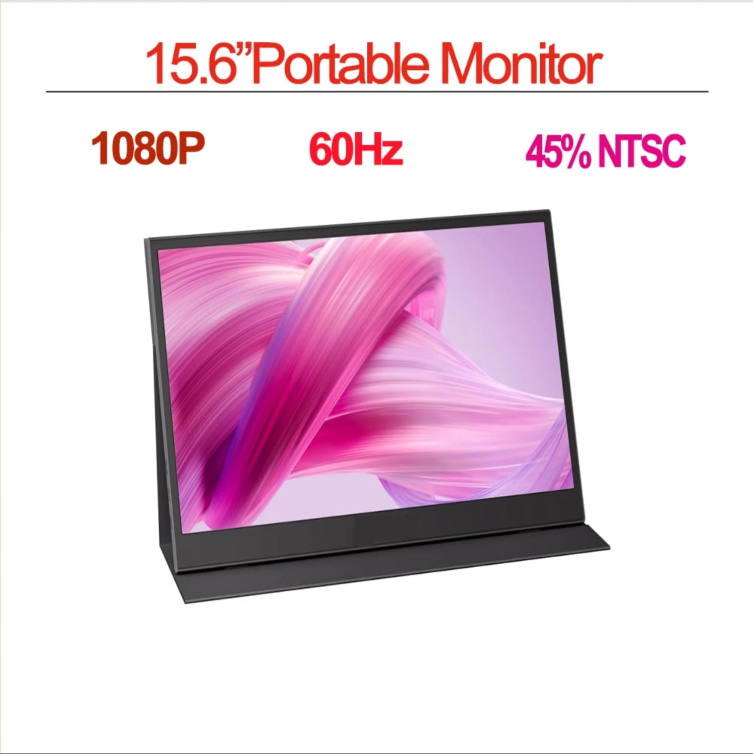 

TOPOSH 15.6 "1080P portable monitor, IPS monitor, HDR， Anti blue light reverse charging, suitable for Type-C/HDMI, Ps4/Ps5, Xbox