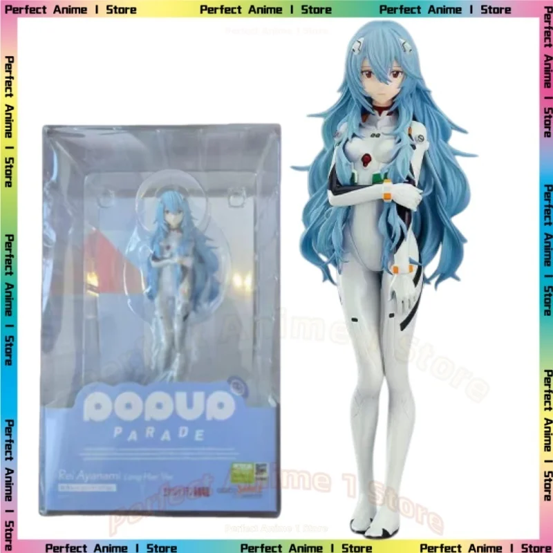 

В наличии GSC POP UP PARADE Рей Аянами, версия с длинными волосами. Коллекция моделей Neon Genesis Evangelion