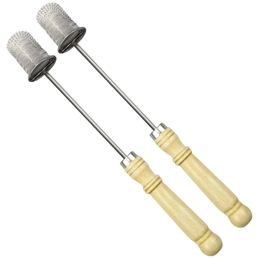 

2Pcs Cupping Igniter Fire Rod Anti-Scalding Handle Durable Cotton for Salon Spa Home Beauty Care Tool