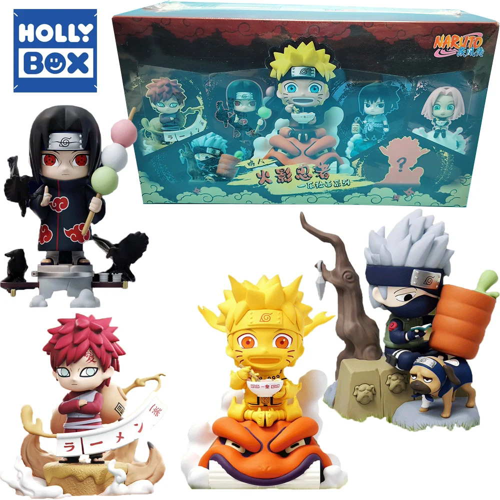 

Genuine HOLLY BOX Naruto Ichiraku Ramen Series Blind Box Trend Toys Desktop Model Decoration Ornaments Perfect Birthday Gifts