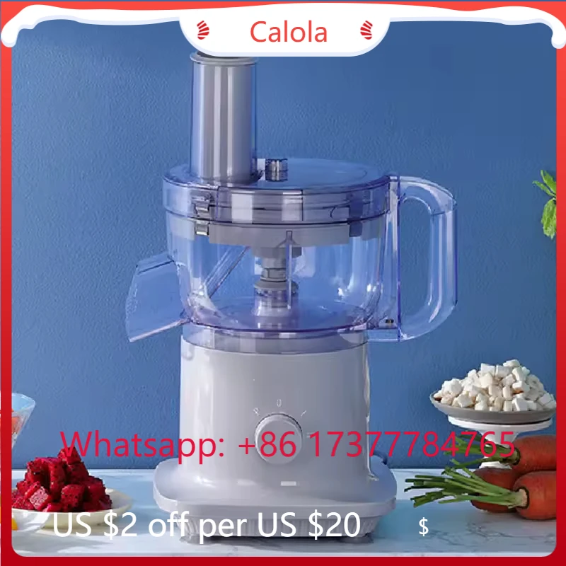 Multifunctional Electric Vegetable Slicer 230W Stainless Steel Food Processor Home Commercial