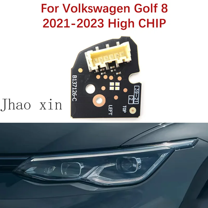 

Плата-чип источника света Angel Eye для Volkswagen Golf 8, светодиодные белые фары, чип DRL, 2021-2023 гг., печатная плата