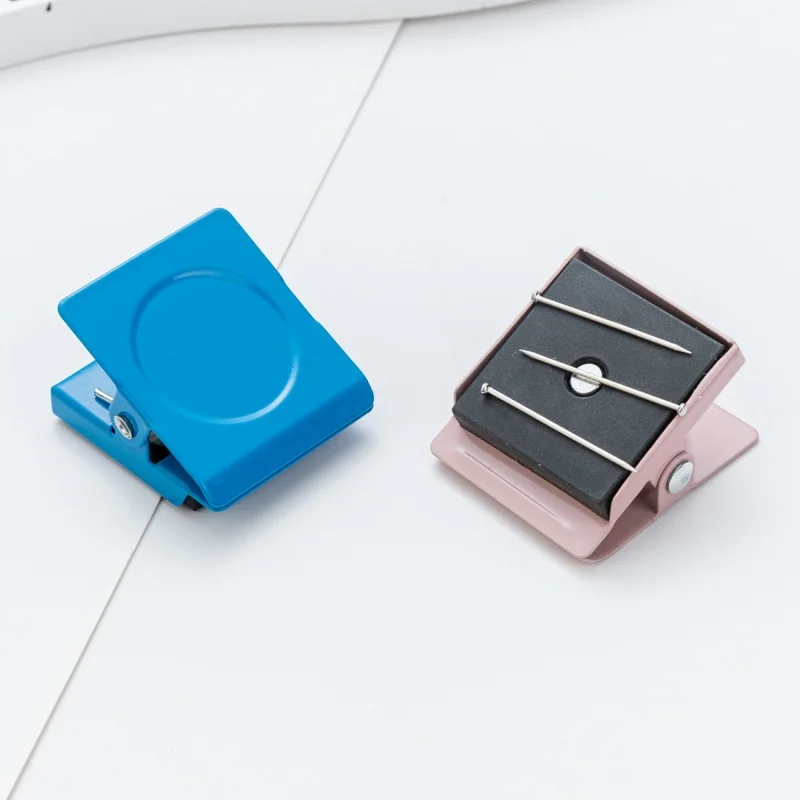 6pcs Multifunctional magnetic clip, post-it note photo clip household snacks sealed clip refrigerator, message clip sealed clip