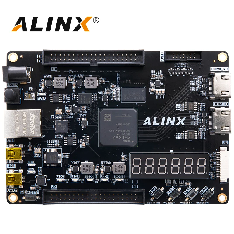 ALINX 자일링스 FPGA 보드, A7 SoMs 평가 키트, AX7035, Artix-7 XC7A35T