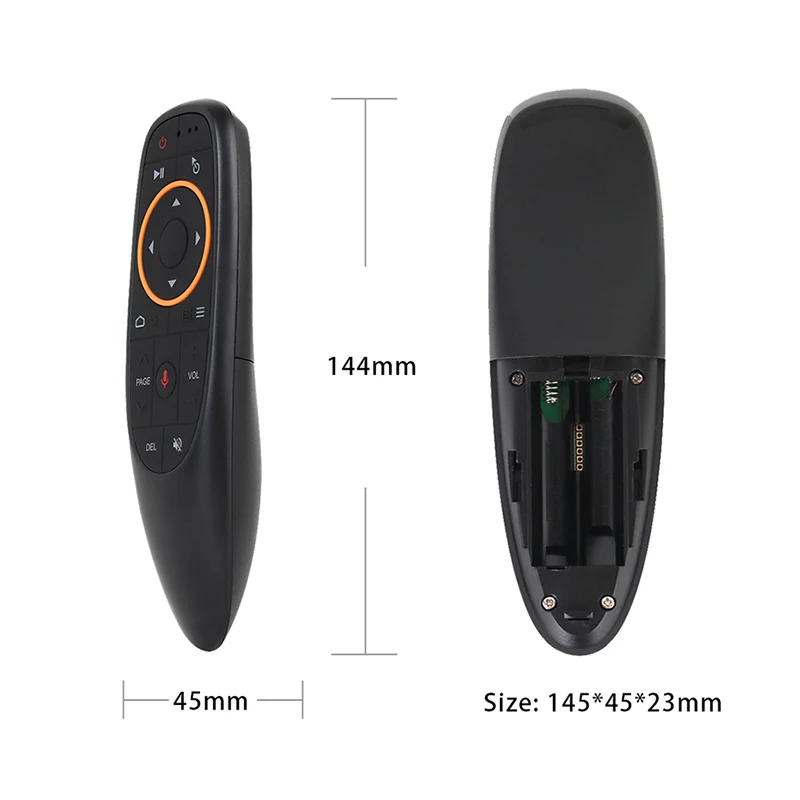 G10S Air Mouse Voice Remote Control 2.4G USB Receiver for Android TV BOX PC Gyro Sensing Mini Wireless Smart Remote