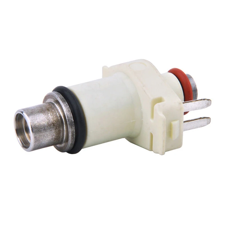 Motorcycle White 66cc/Min 2 Holes Fuel Injector Fit for Yamaha