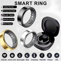 Smart Ring Blood Pressure Sleep Health Monitoring Multi-sport Mode smartring IP68 Waterproof Remote Care Men Women