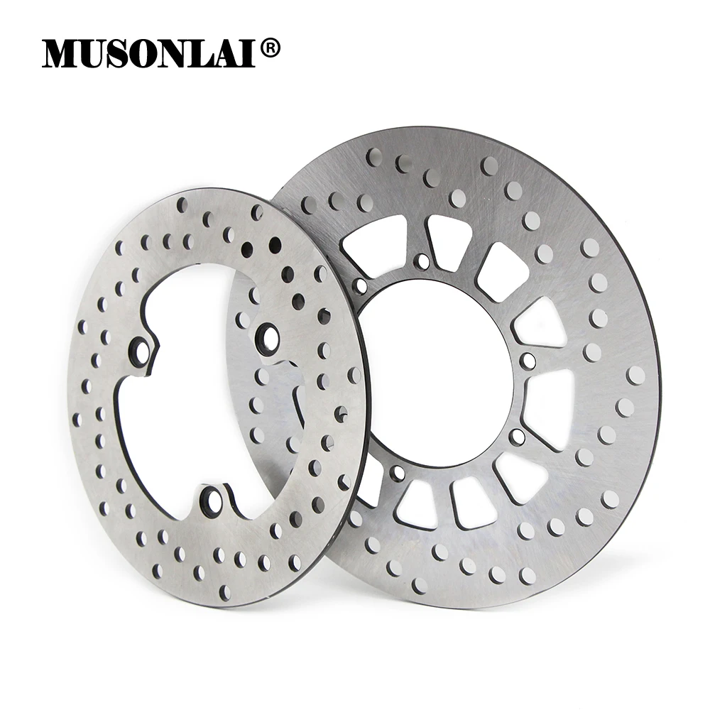 Motorcycle Front Disc Brake Rear Brake Disc Rotor for Yamaha XT 225 XT225 WE 4JG5/6 Serrow 1997 1998 XG250 TRICKER 2004-2017