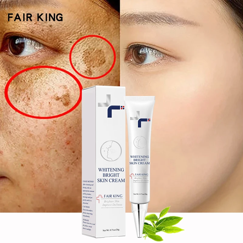 Dark Spot Corrector Skin Whitening Fade Cream Lightening Blemish Removal Serum Reduces Age Spots Freckles Face Cream 20g