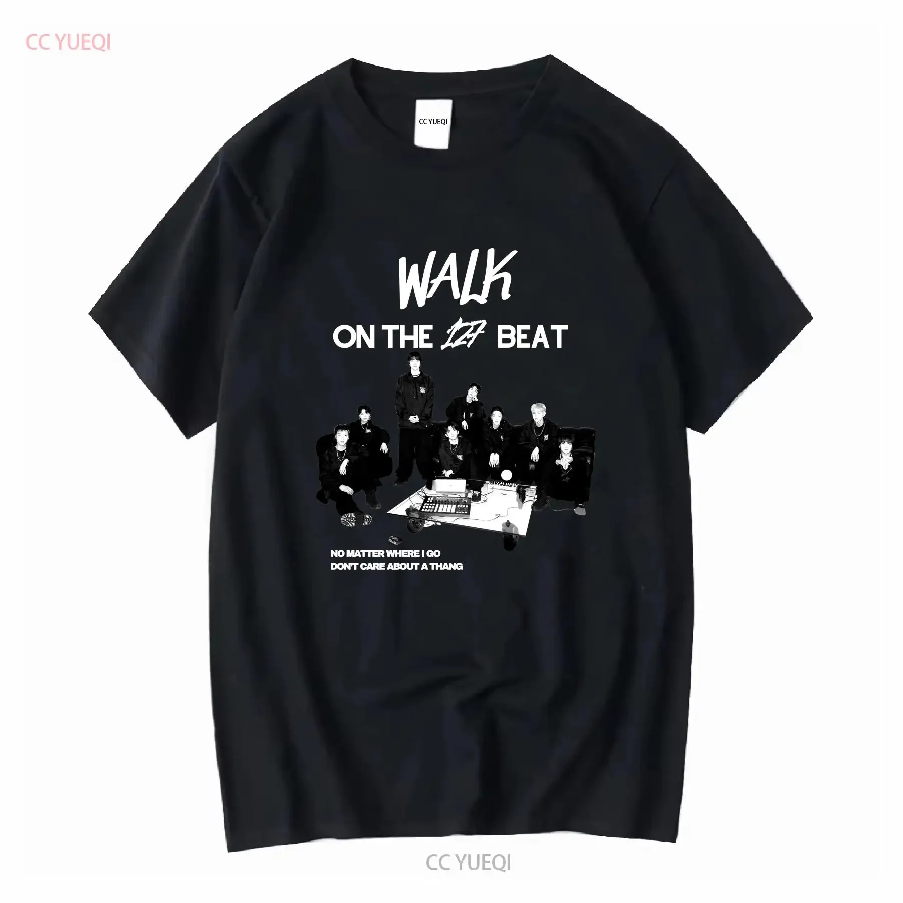 NCT 127 Walk T shirt On The BeaT Merch Kpop Nctzen ootd gift for long or short sleeves vintage Washed homme Unisex Soft graphic