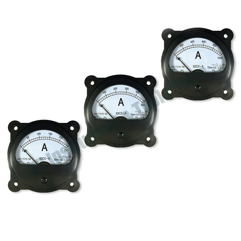 Picture 4: 62c5 75mv DC ammeter 5a10a20a30a400a600a Pointer 62c2 62c4 62c6 80