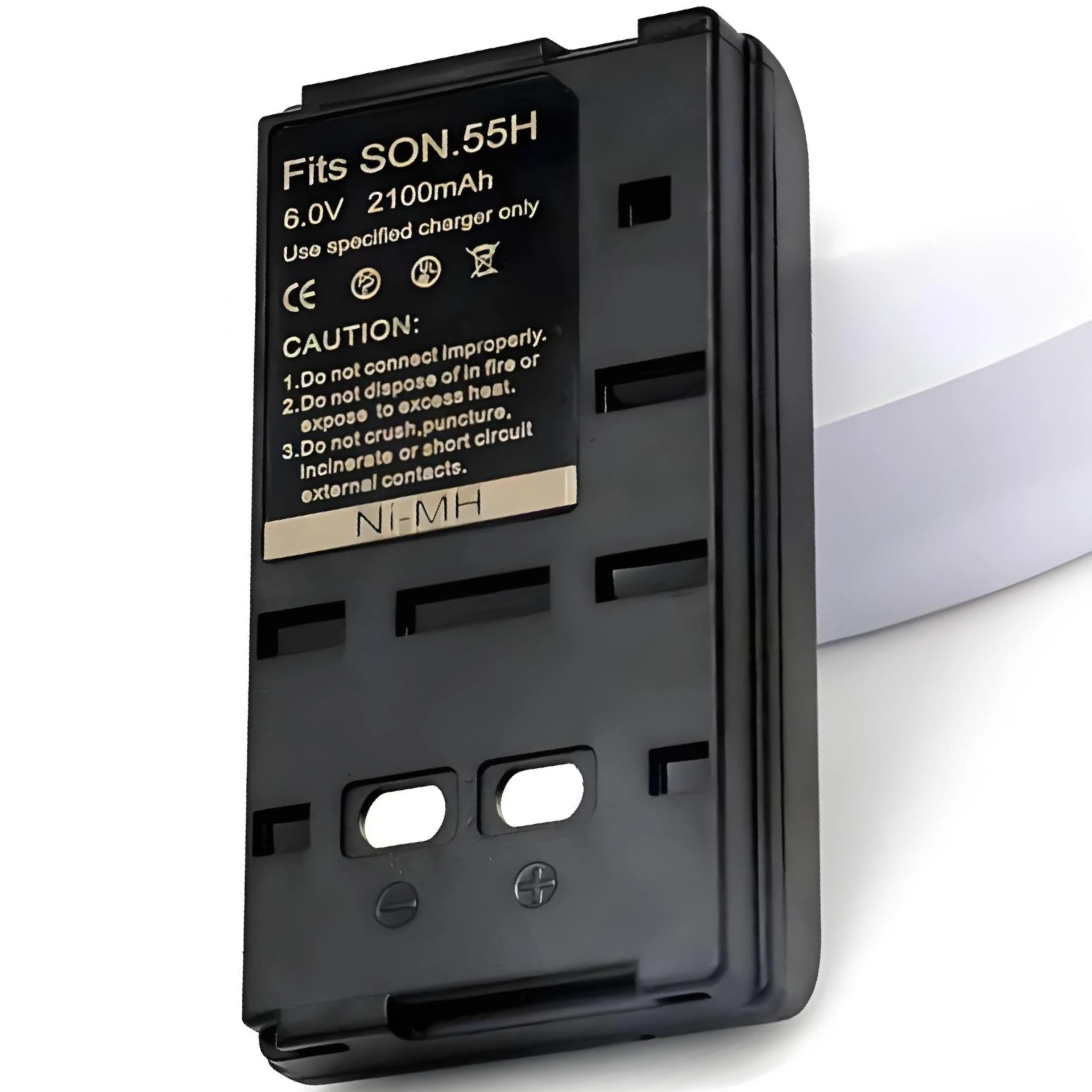 Super kit! Bateria e carregador NP-33 de 2100mAh para filmadora Sony compatível com NP-55H NP-66 NP-77H NP-98 Tempo de gravação mais longo