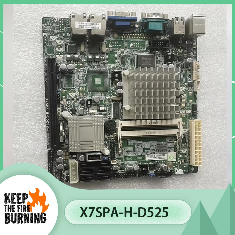 

X7SPA-H-D525 для промышленной материнской платы Supermicro DDR3