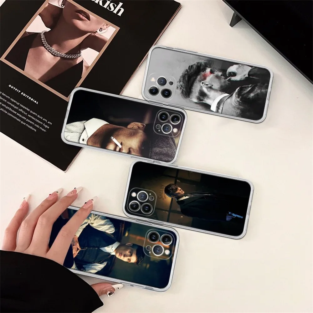 T-Thomas S-Shelbys Phone Case Silicone Soft For Iphone 16 15 14 13 12 11 Pro Mini XS MAX Plus X Cover