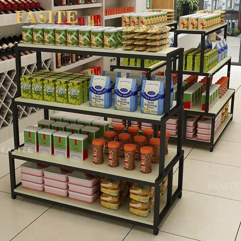 For Double-sided Trapezoidal Display Shelf Multi-layer Rack for Maternal Infant Shoe Cosmetics Stationery Store Wholesale