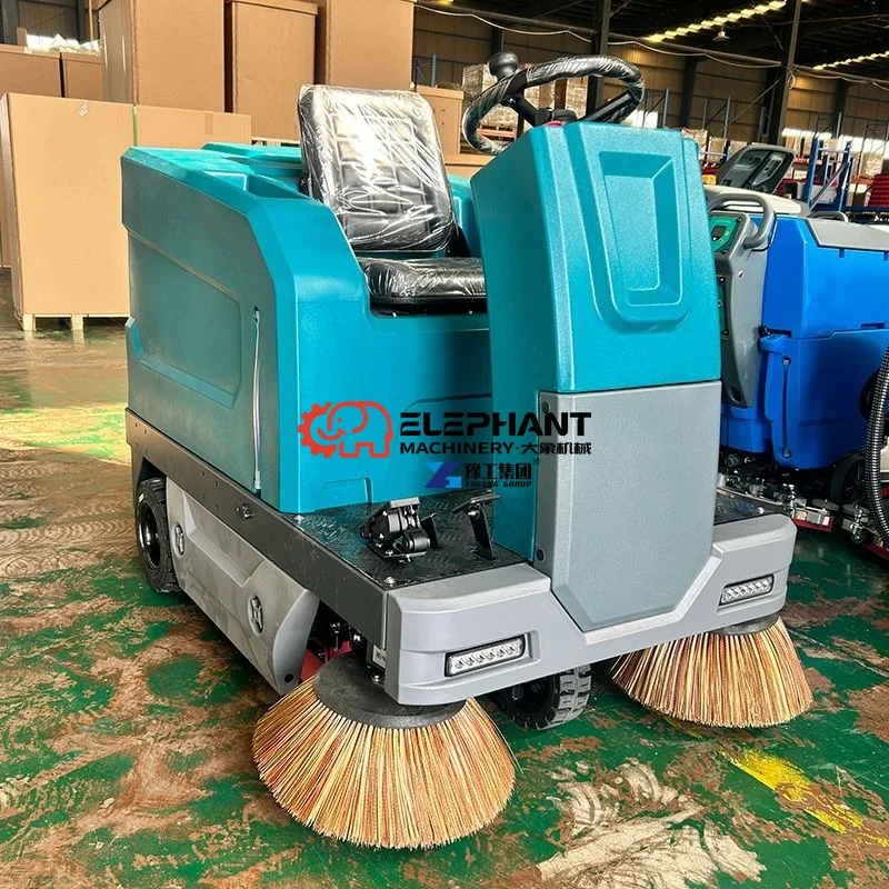 Hand Push Quiet Operation S1400 Low Noise Level Floor Sweeping Machine for Residential Complexes
