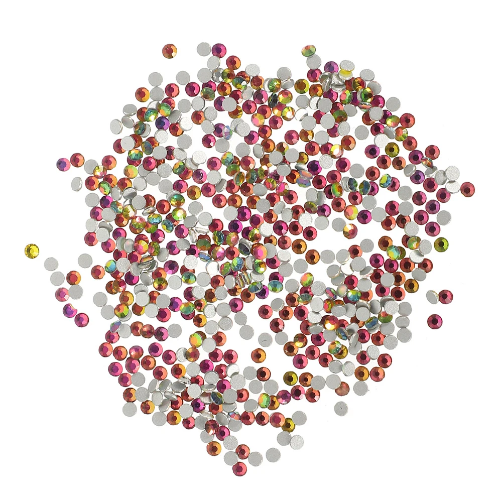 

2880Pcs Nail Glass Rhinestones Crystal Flatback Gems for Acrylic Nail Art DIY Craft Supplies Glass Rhinestones