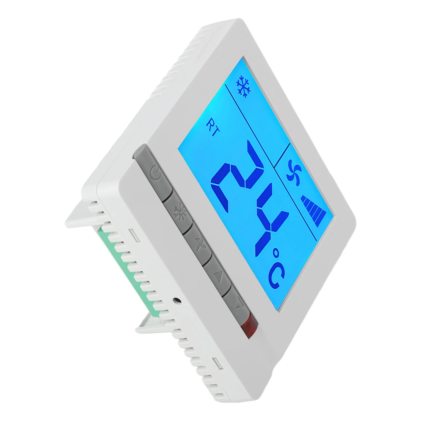وحدة تحكم رقمية متقدمة في درجة الحرارة بشاشة LCD مع واجهة سهلة الاستخدام لتكييف الهواء وتطبيقات ملف المروحة