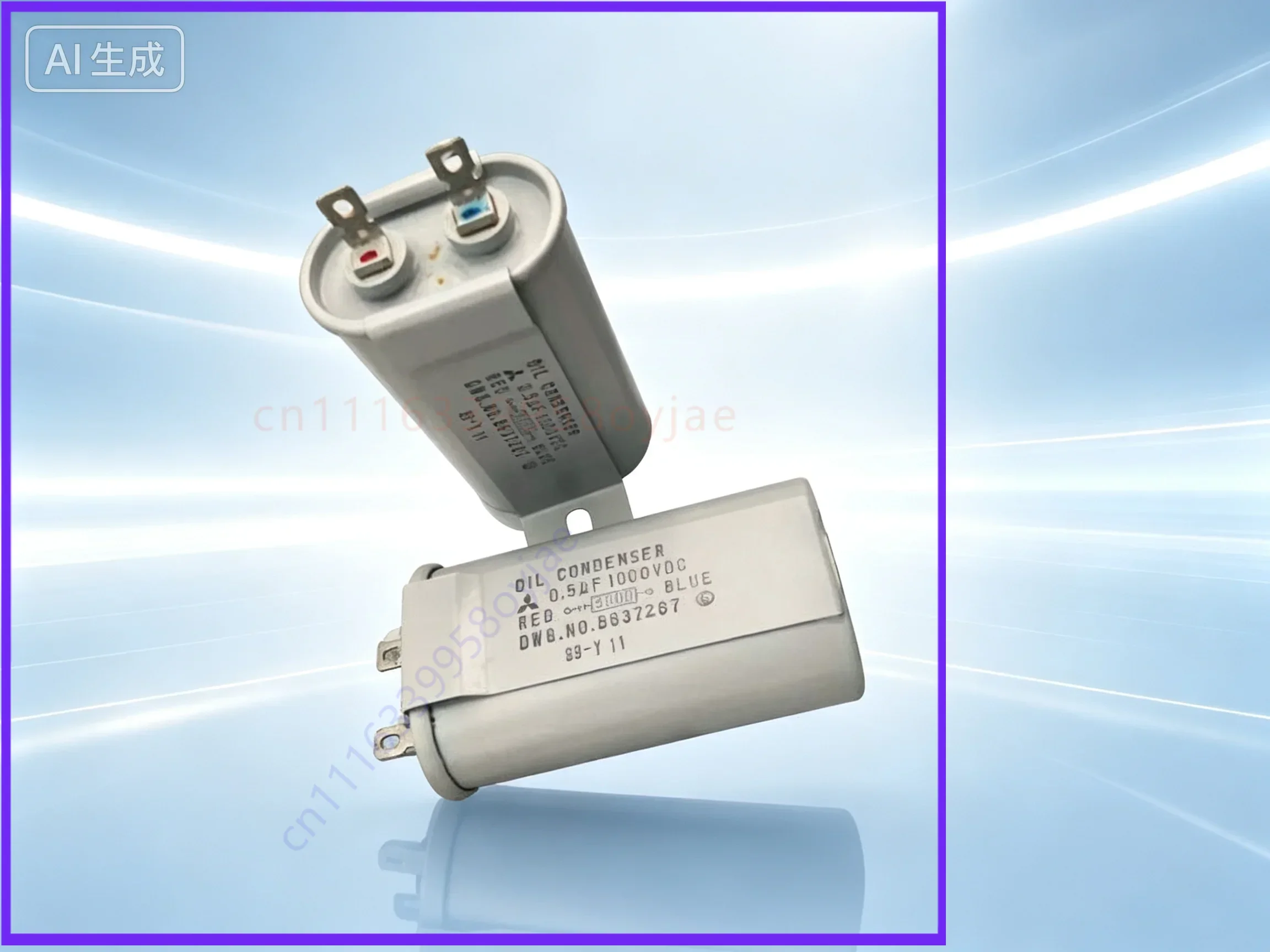 Condenser for Mitsubishi 0.5UF 1000V Oil Immersed Capacitor  2pcs