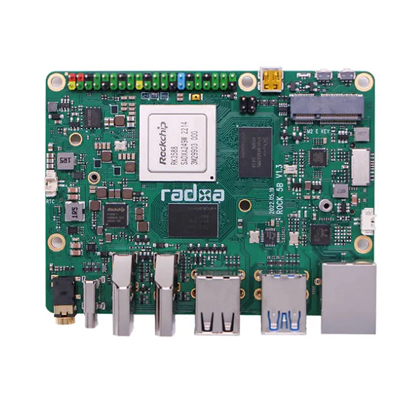 Rock Pi 5 Model B, Rock 5B Radxa RK3588- 8Core Development Board, ram 4G 8G 16G Optionele
