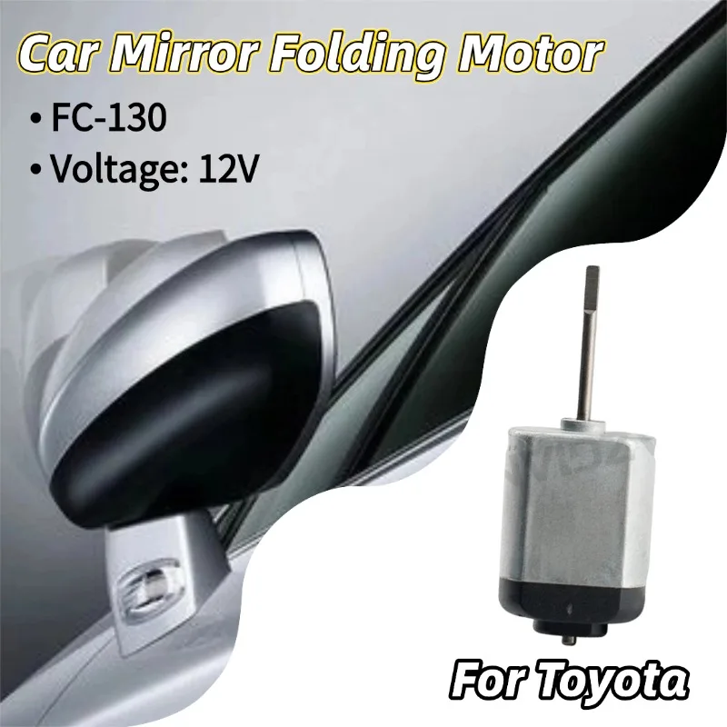 AZGIANT 12V Folding Mirror Actuator Power Fold Motor for 2020-2025 Toyota Venza Rearview Mirror Car Accessory