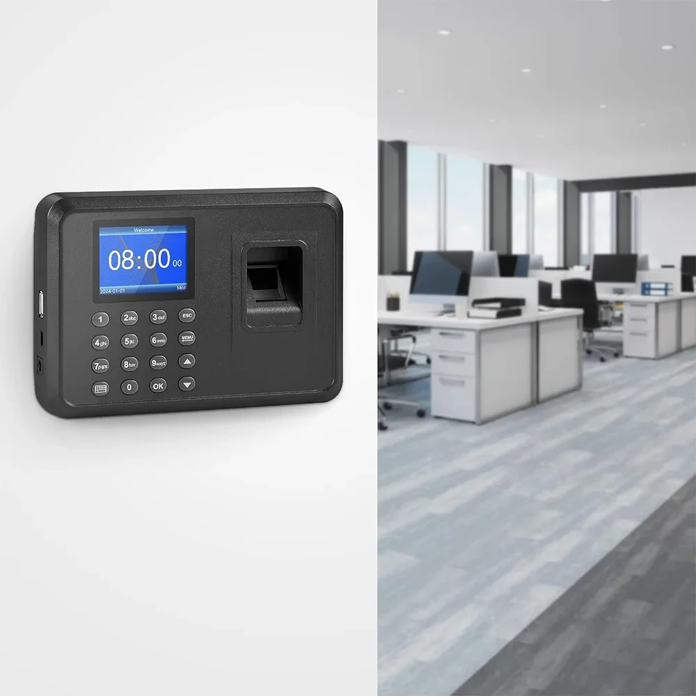 

Time Clock Fingerprint Time Clocks for Employees Small Business Biometric Time Clock