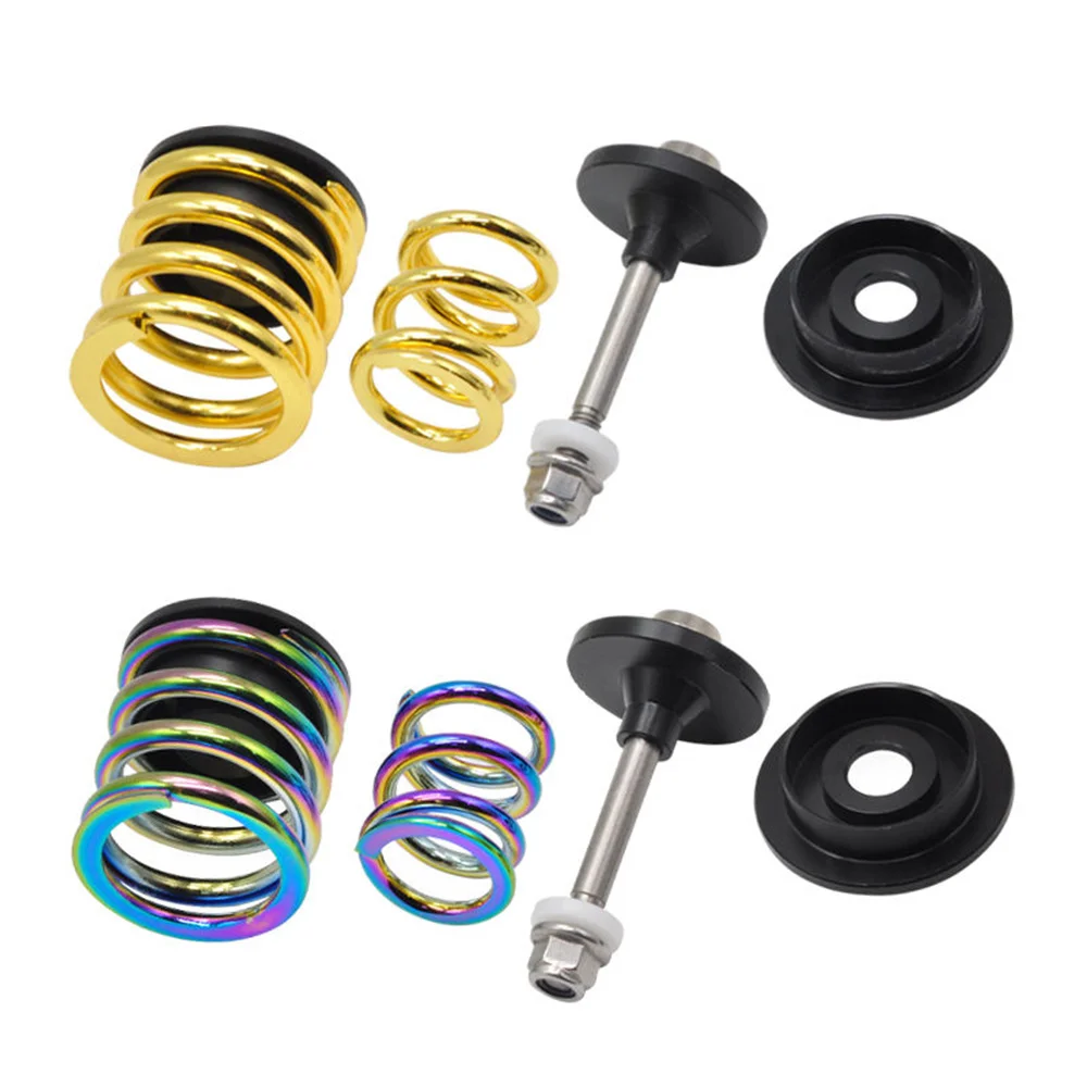 Folding Bike Rear Shock Absorber - For ​Brompton Spring Suspension, Titanium Axle & Stainless Steel, Bicycle Accessories​​ Parts view 4
