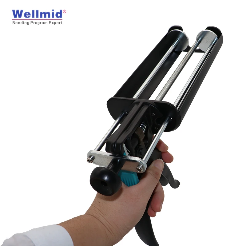 400ML 1:1 cartridge ARALDITE AB POWER Gun Manual Caulking Dispensing Gun Mixing Dispensing Dispenser 2022-1 all metal Glue Gun