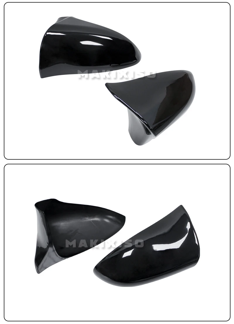 ALLTIMES Carbon Fiber Look Mirror Covers For Lexus IS200/300/350 (2013-2020, LHD)