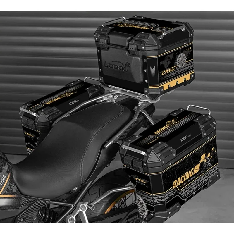 For VOGE DS900X 2024 Motorcycle Stickers Decals Upper Side Boxes Saddlebags Luggage
