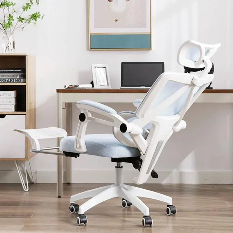 Desk Gaming Office Chair Computer Dining Rolling Comfy Study Designer Office Chair Arm Chaise De Bureaux Cheap Furniture HDH