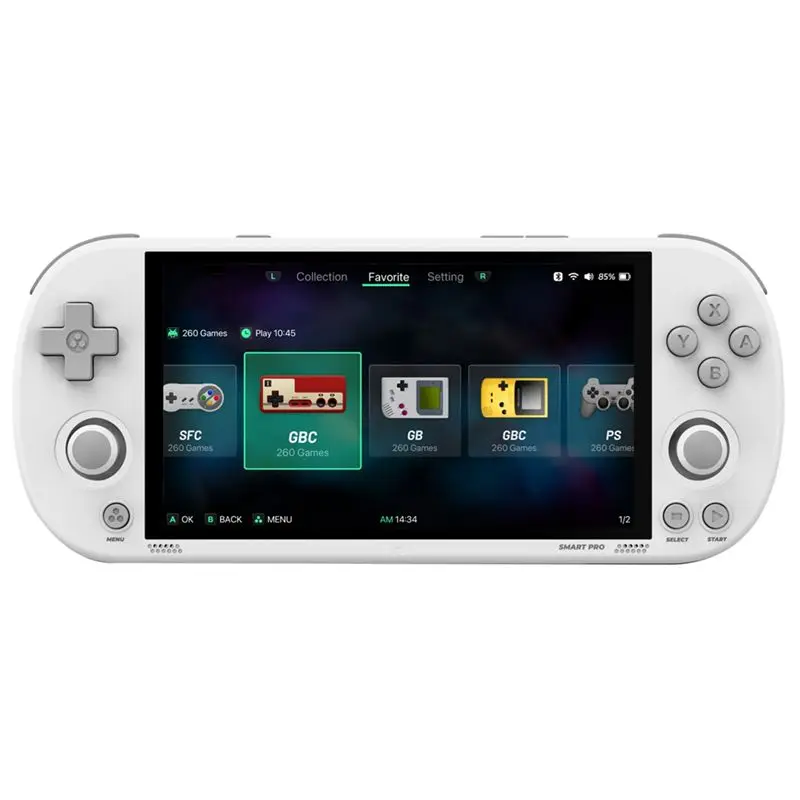 ABZW For Trimui Smart Pro Game Console 256GB 13000 Games Linux Retro Video Game Console Supports Multiple Emulators B