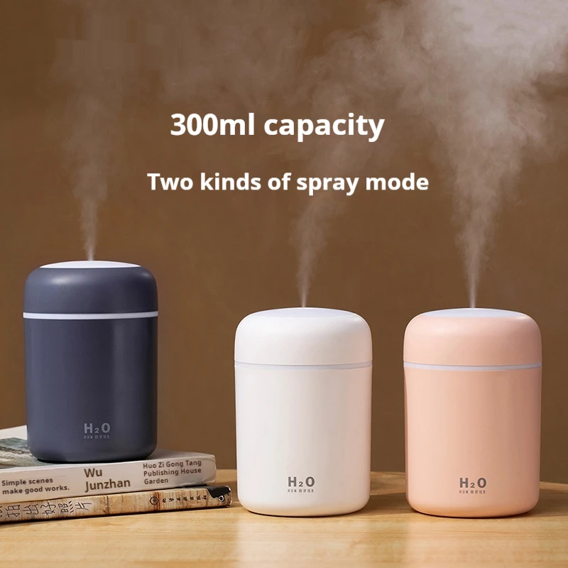 Car Humidifier Mini Aromatherapy Humidifier Car Air Purifier Livingroom Small Atomization Vehicle Electric Appliance 3 Colors